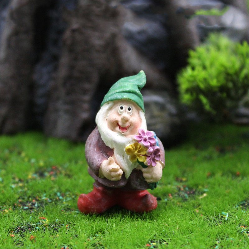 Gnome figurine's - Tiny Zen Gardens