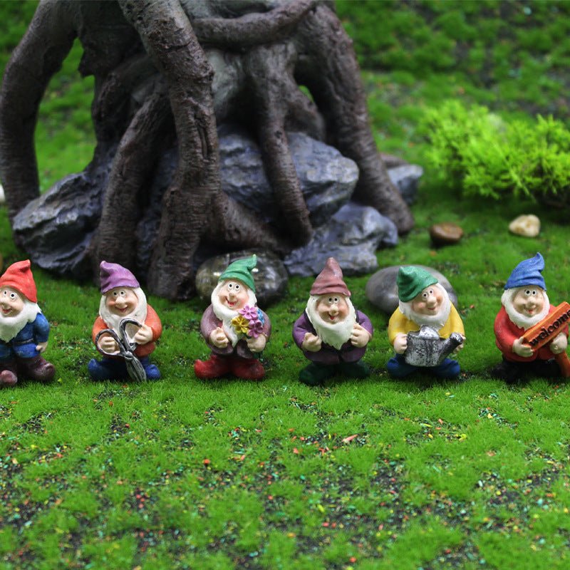 Gnome figurine's - Tiny Zen Gardens