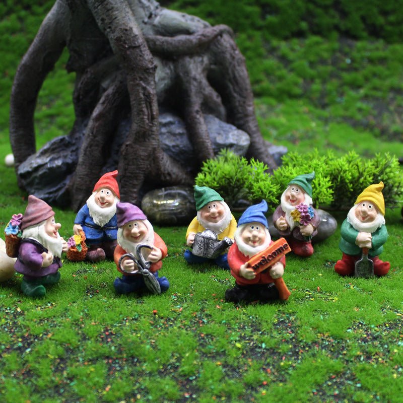 Gnome figurine's - Tiny Zen Gardens