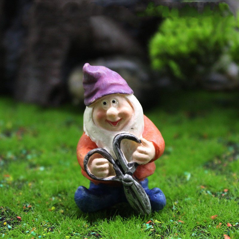 Gnome figurine's - Tiny Zen Gardens