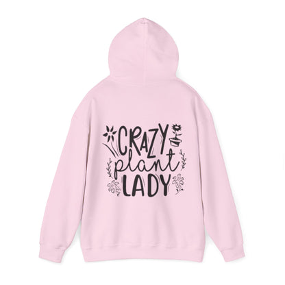 Hooded Sweatshirt | Crazy plant lady - Tiny Zen Gardens