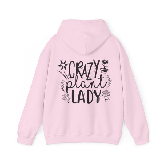 Hooded Sweatshirt | Crazy plant lady - Tiny Zen Gardens