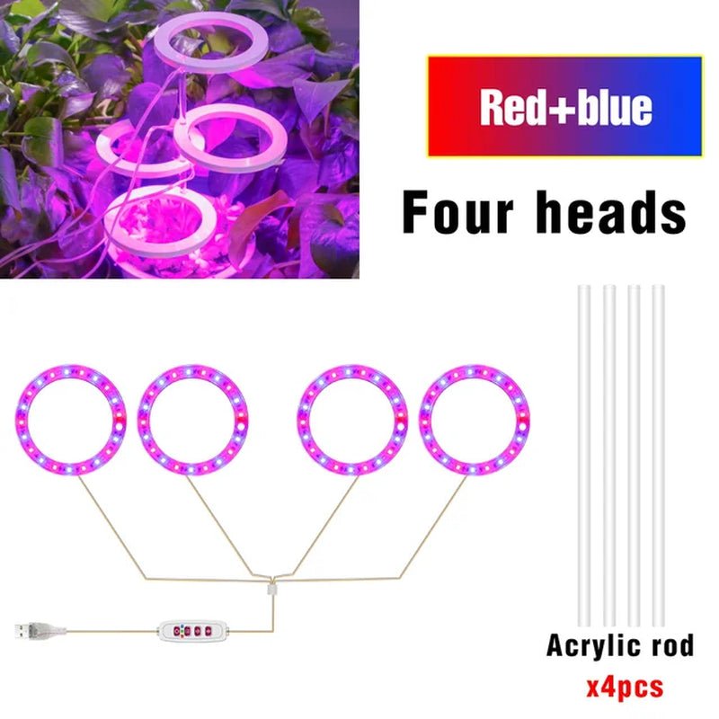 LED Indoor Grow Lights Full Spectrum - Tiny Zen Gardens