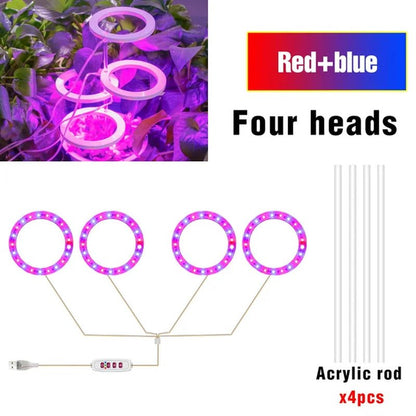 LED Indoor Grow Lights Full Spectrum - Tiny Zen Gardens