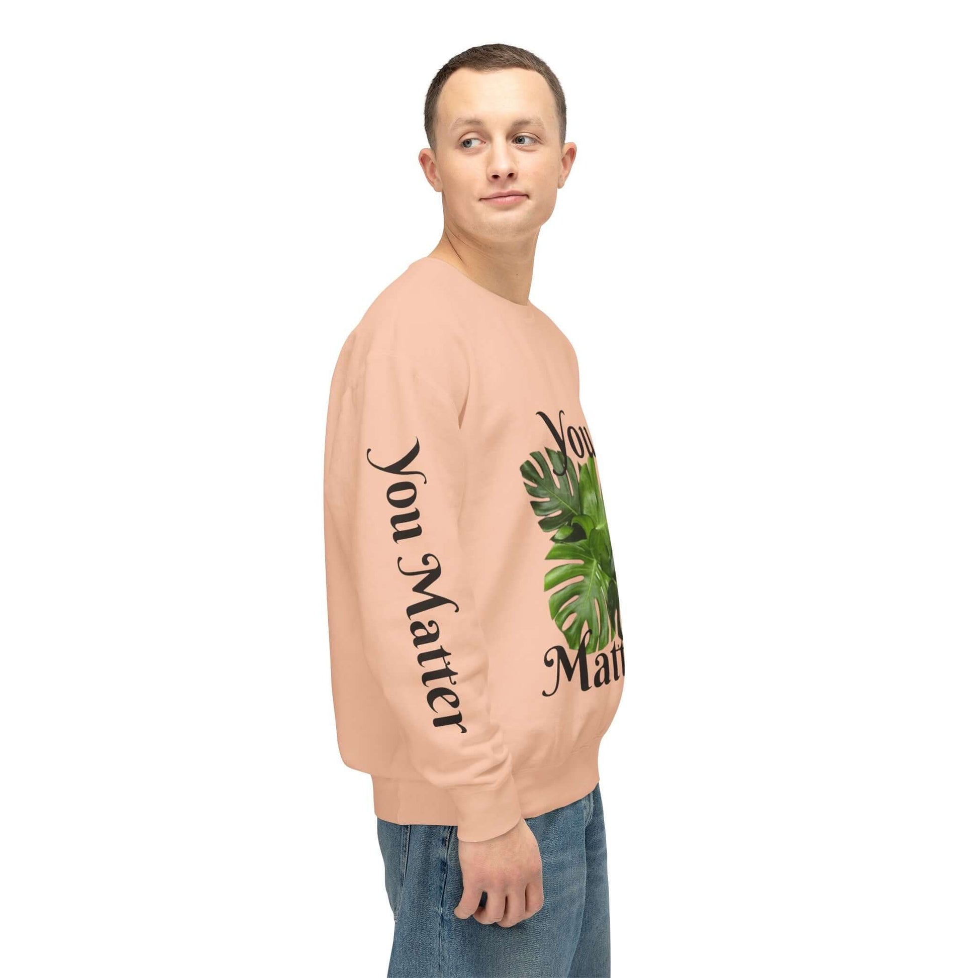 Lightweight Crewneck Sweatshirt | You Matter - Tiny Zen Gardens