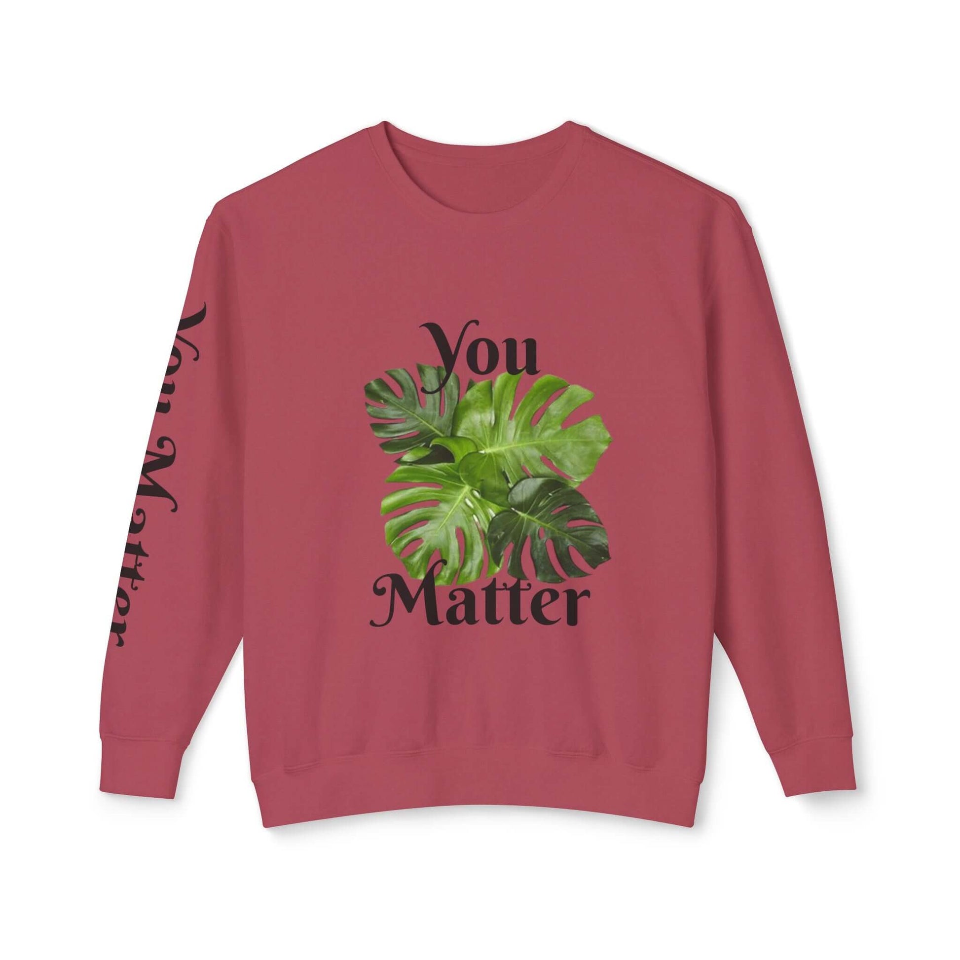 Lightweight Crewneck Sweatshirt | You Matter - Tiny Zen Gardens