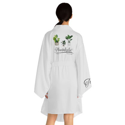 Long Sleeve Kimono Robe | Plantaholic | Tiny Zen Gardens - Tiny Zen Gardens