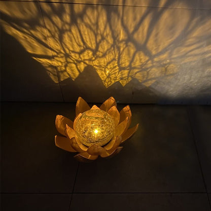 Lotus Outdoor Solar Garden Light - Tiny Zen Gardens