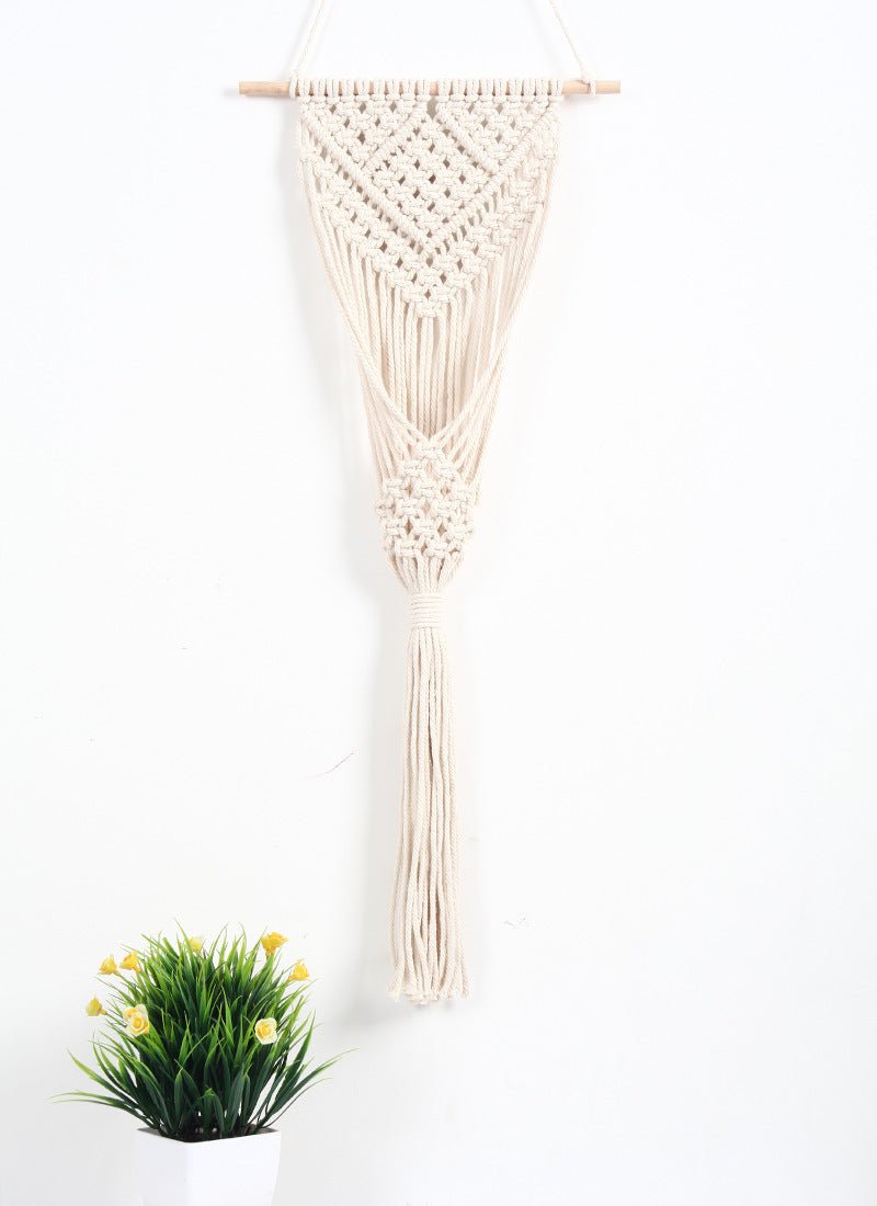 Macramé plant hanger ￼ - Tiny Zen Gardens