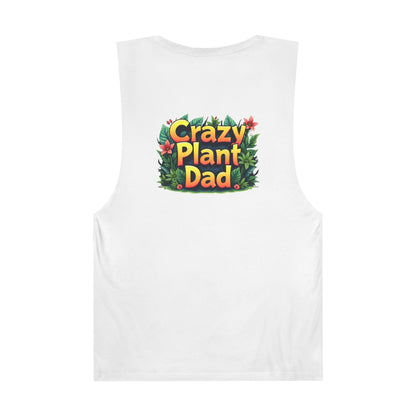 Men’s Tank Top | Crazy Plant Dad | Tiny Zen Gardens - Tiny Zen Gardens