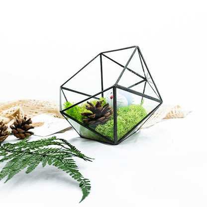 Modern geometric glass creative micro landscape - Tiny Zen Gardens