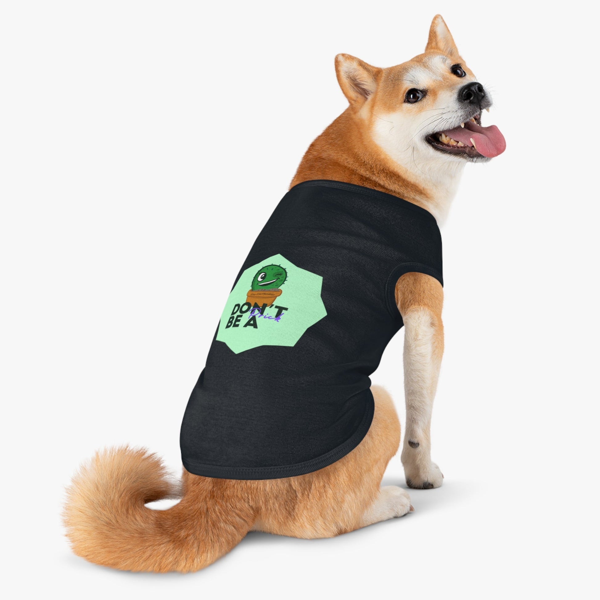 Pet Tank Top | Don’t Be a Prick | Tiny Zen Gardens - Tiny Zen Gardens