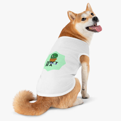 Pet Tank Top | Don’t Be a Prick | Tiny Zen Gardens - Tiny Zen Gardens