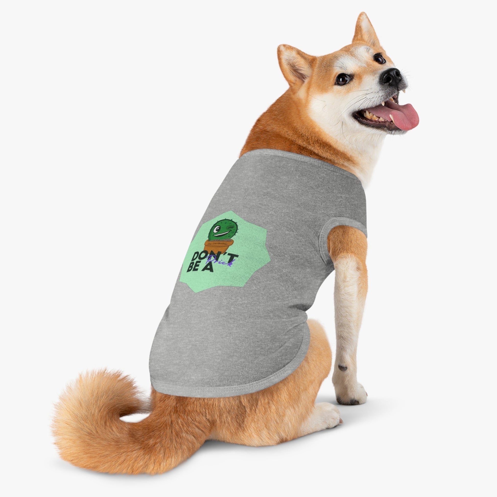 Pet Tank Top | Don’t Be a Prick | Tiny Zen Gardens - Tiny Zen Gardens