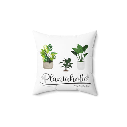 Pillow | Plantaholic | Tiny Zen Gardens - Tiny Zen Gardens