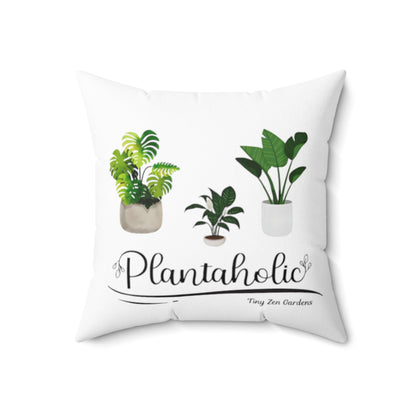 Pillow | Plantaholic | Tiny Zen Gardens - Tiny Zen Gardens