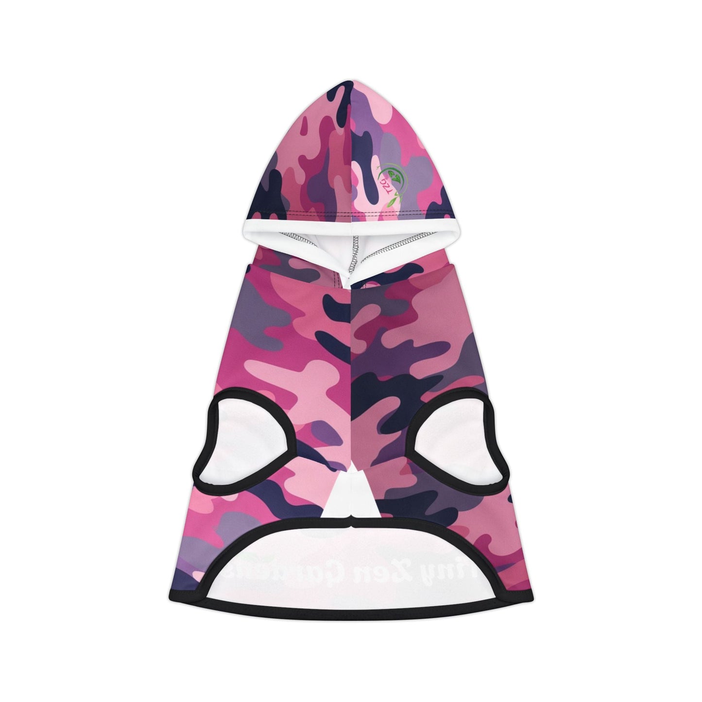 Pink Camo TZG Pet Hoodie - Tiny Zen Gardens