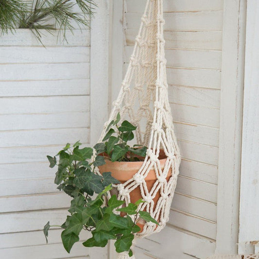 Plant Hanging Spider Plant Net Bag Decoration Boho - Tiny Zen Gardens