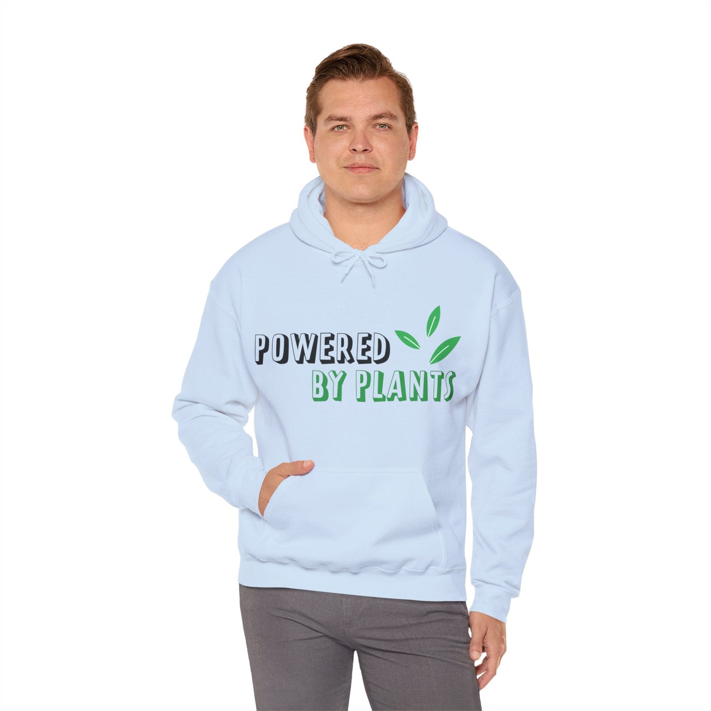 Powered by Plants Hoodie - Tiny Zen Gardens