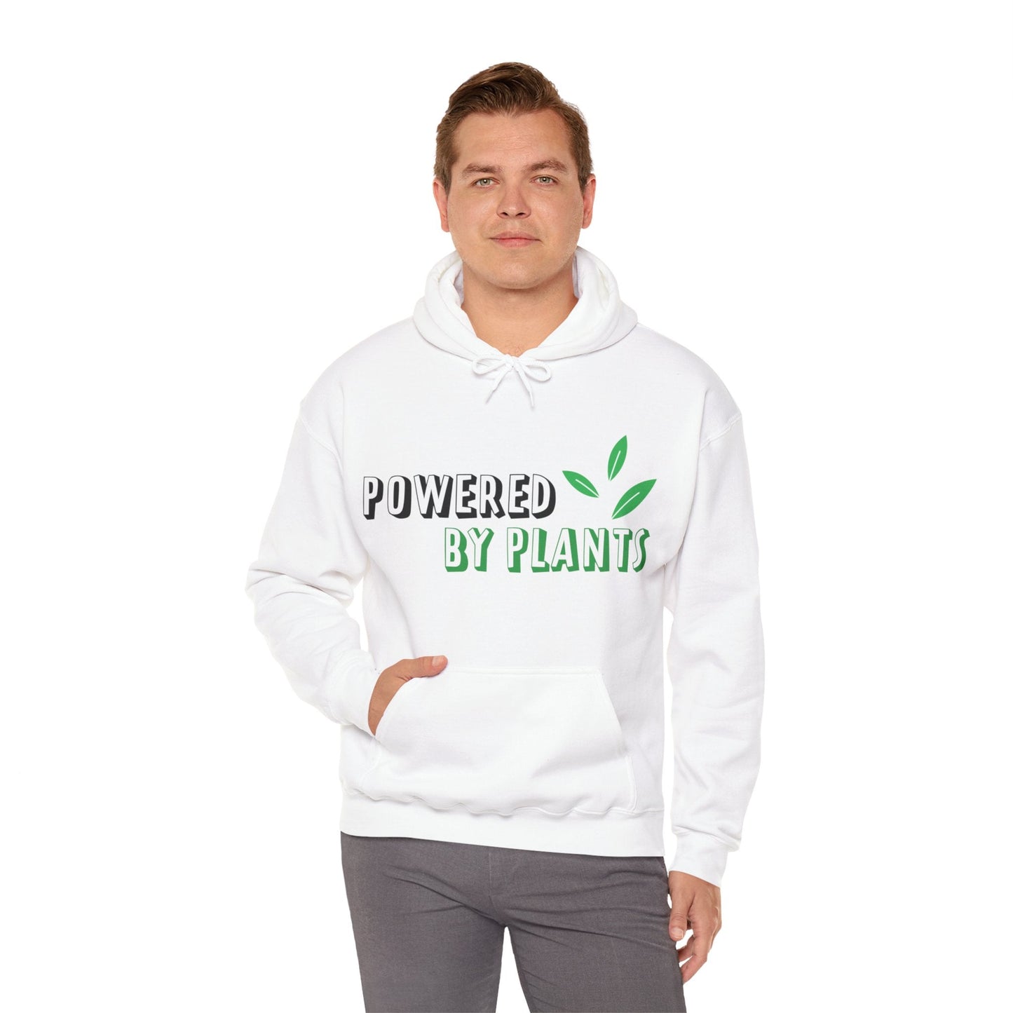 Powered by Plants Hoodie - Tiny Zen Gardens