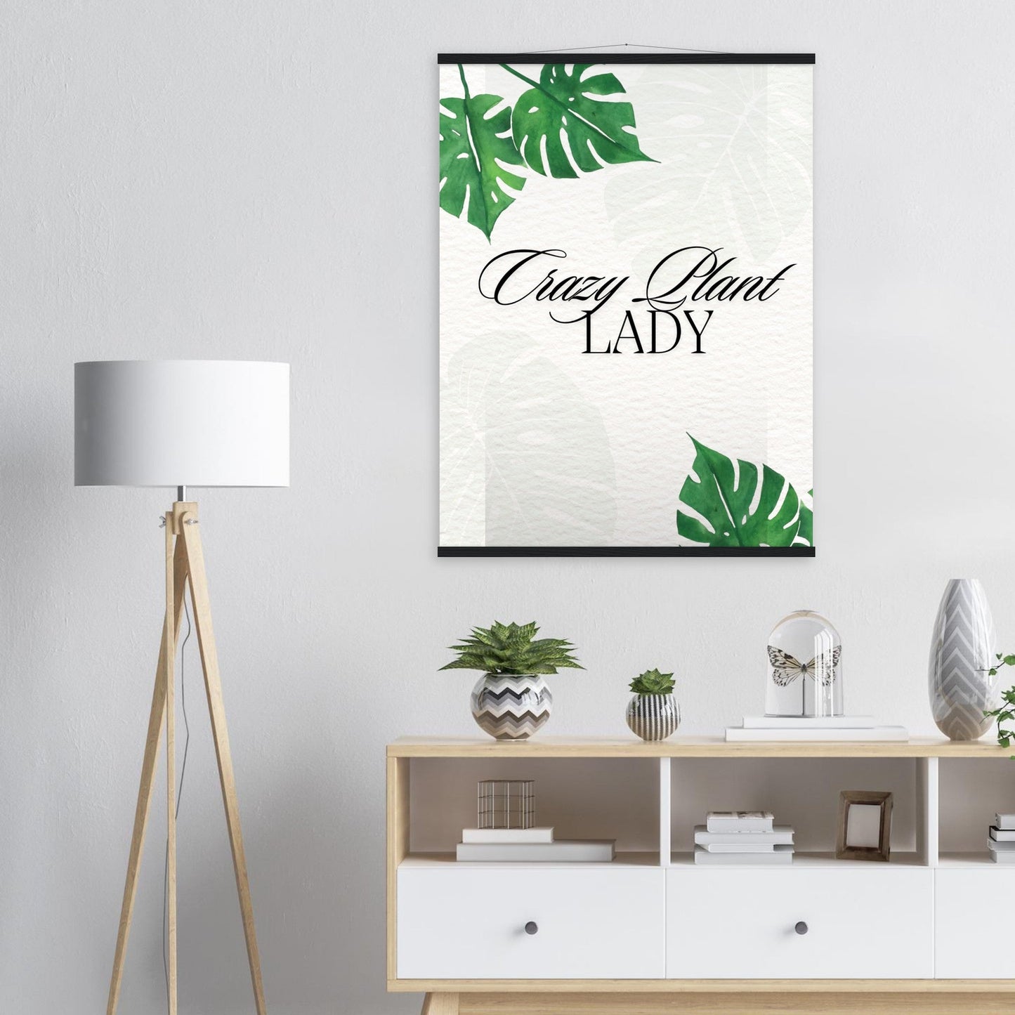 Premium Matte Paper Poster with Hanger - Tiny Zen Gardens