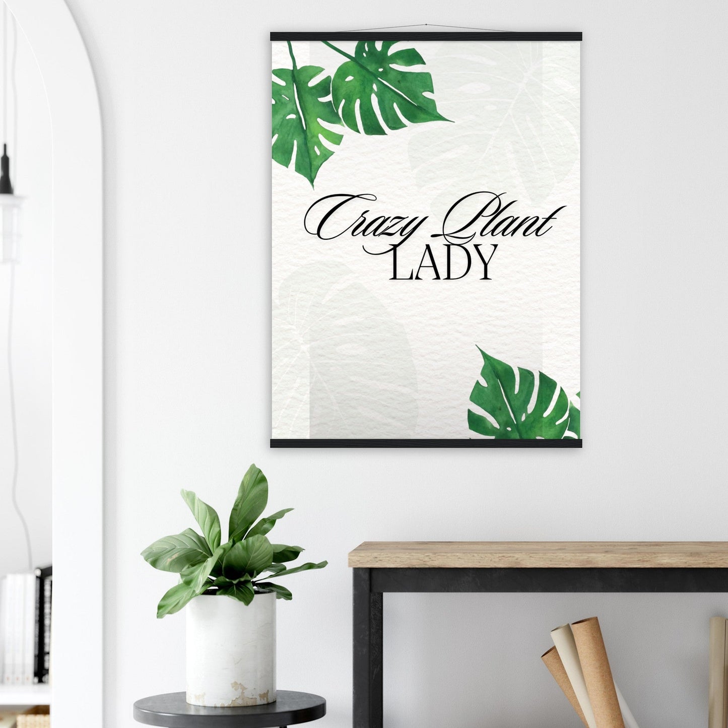 Premium Matte Paper Poster with Hanger - Tiny Zen Gardens