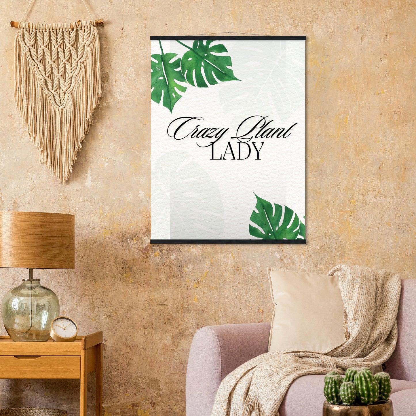 Premium Matte Paper Poster with Hanger - Tiny Zen Gardens