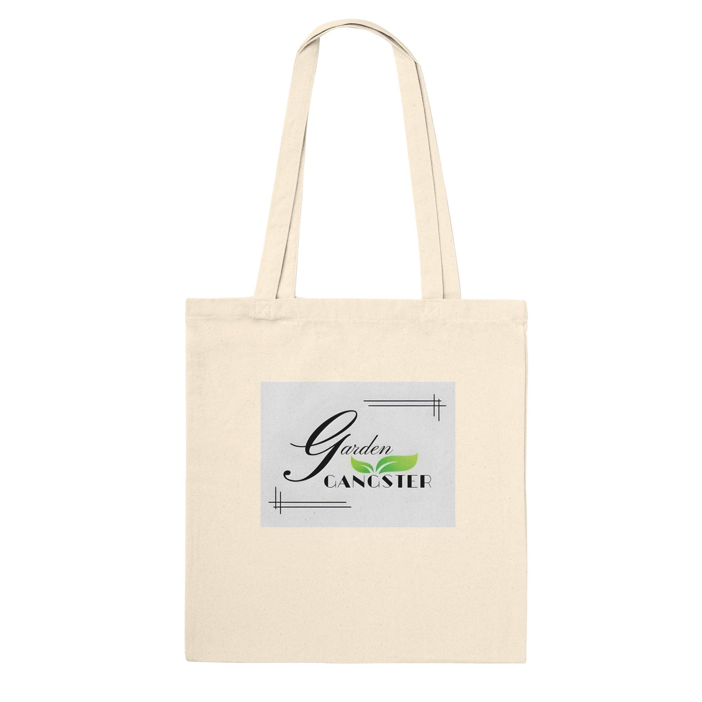 Premium Tote Bag | Garden Gangster | Tiny Zen Gardens - Tiny Zen Gardens