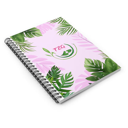 Spiral Notebook - Ruled Line Tiny Zen Gardens - Tiny Zen Gardens