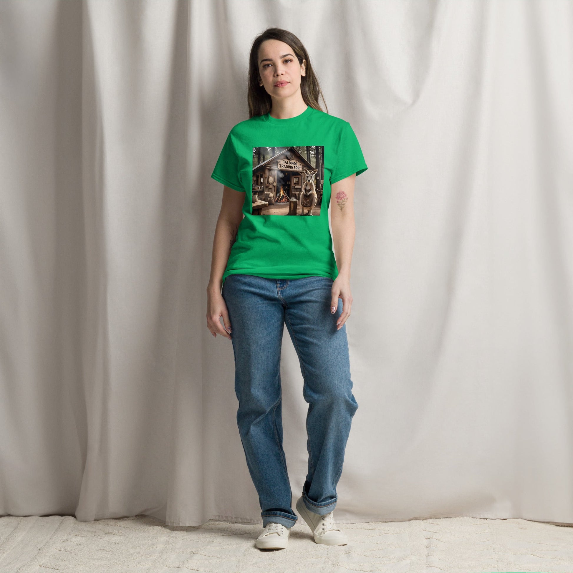 Talbingo Trading Post Crew Neck Unisex classic tee - Tiny Zen Gardens