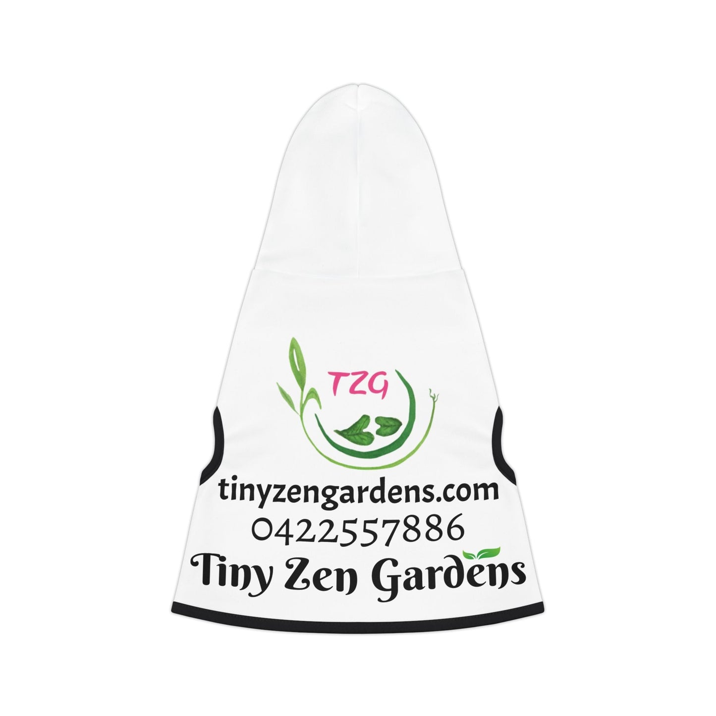 TZG Logo Pet Hoodie - Tiny Zen Gardens