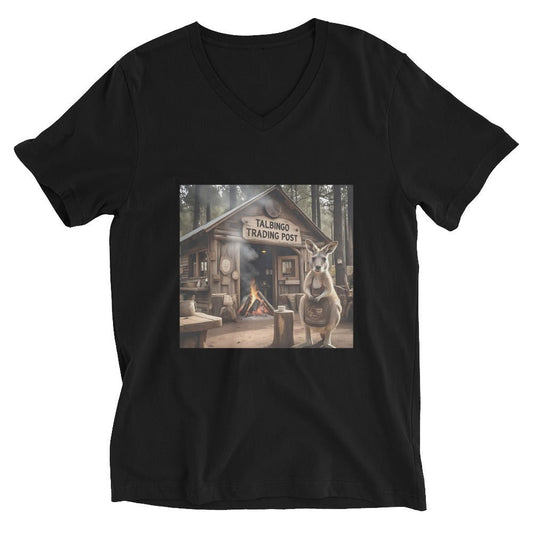 Unisex Short Sleeve V - Neck T-Shirt - Tiny Zen Gardens