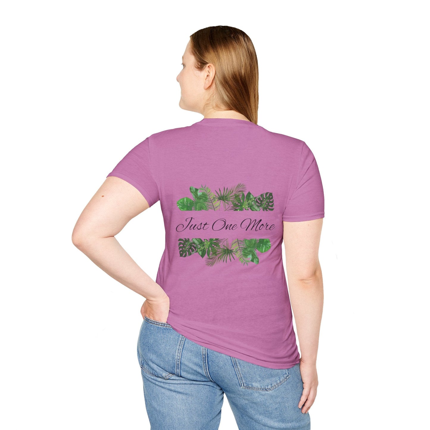 Unisex Softstyle T - Shirt | Just One More | Tiny Zen Gardens - Tiny Zen Gardens