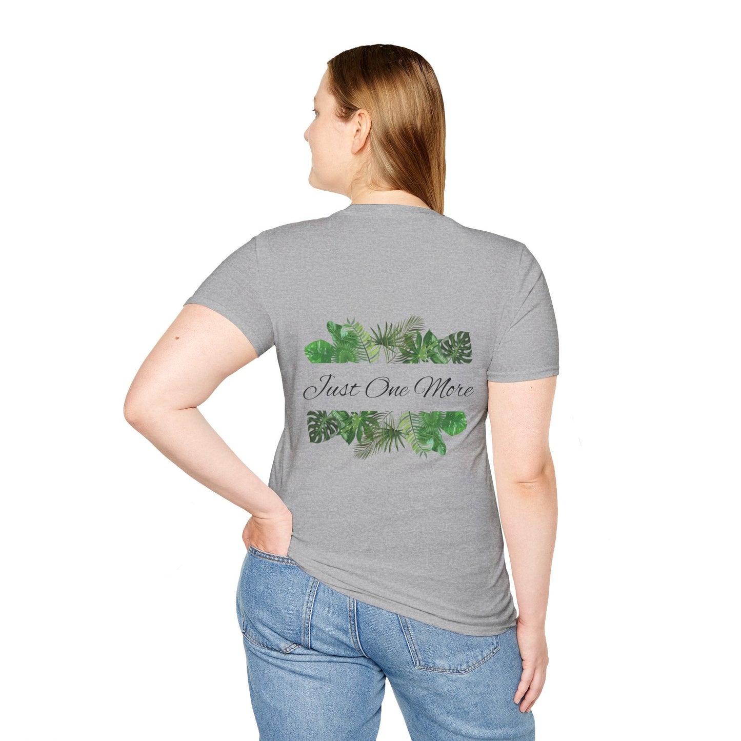 Unisex Softstyle T - Shirt | Just One More | Tiny Zen Gardens - Tiny Zen Gardens