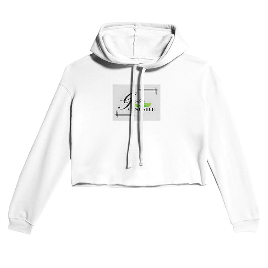 Women's Cropped Hoodie | Garden Gangster | Tiny Zen Gardens - Tiny Zen Gardens