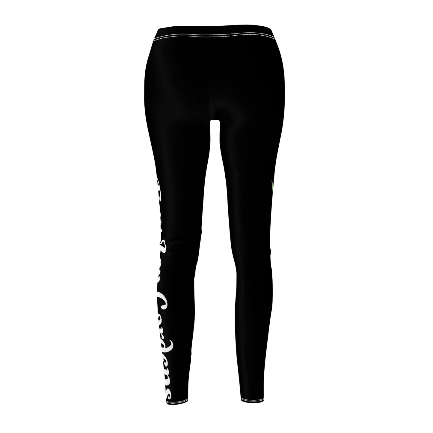 Women's Cut & Sew Casual Leggings - Tiny Zen Gardens