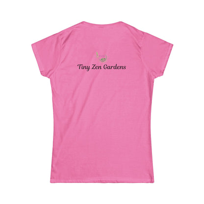 Women's Softstyle Tee | Don’t Be A Prick | Tiny Zen Gardens - Tiny Zen Gardens