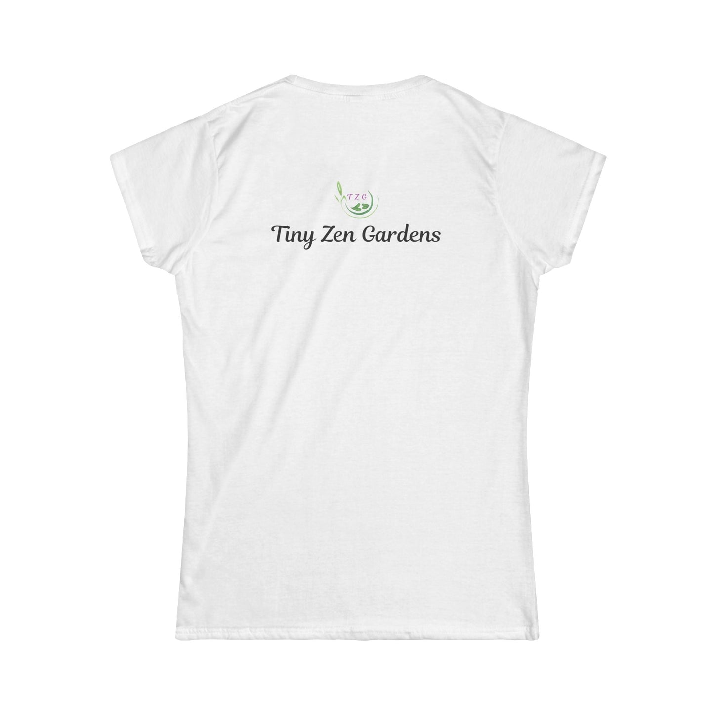 Women's Softstyle Tee | Don’t Be A Prick | Tiny Zen Gardens - Tiny Zen Gardens