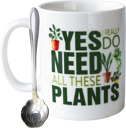 Yes I Really Do Need All These Plants Mug - Tiny Zen Gardens